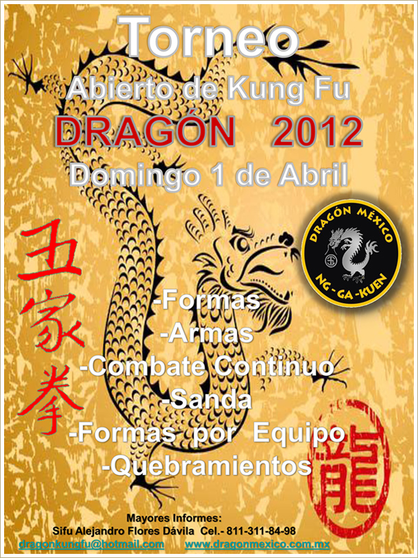 Torneo Abierto de Kung Fu 2012